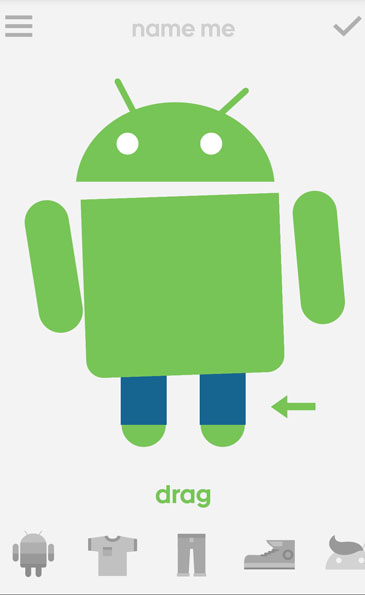 安卓机器人秀：Androidify