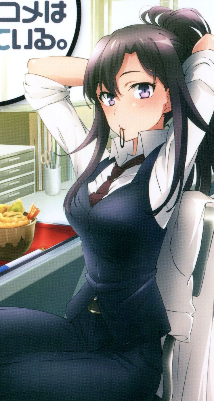 动漫美少女手机壁纸图片