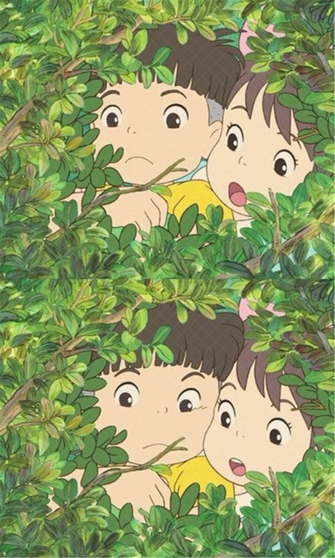 波妞和宗介高清手机壁纸