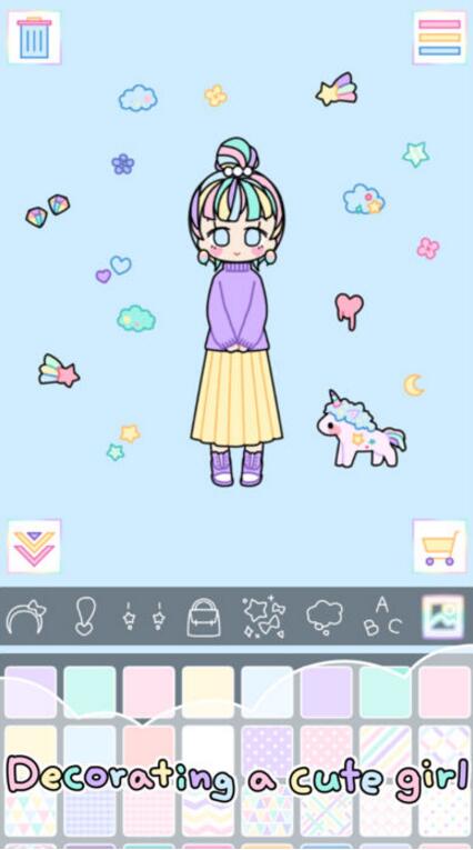 粉彩女孩游戏