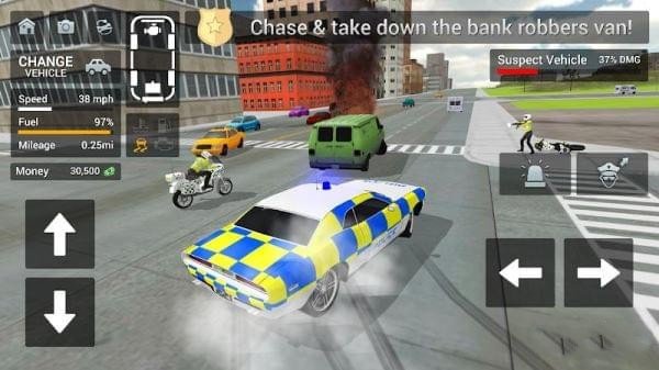 警车驾驶
