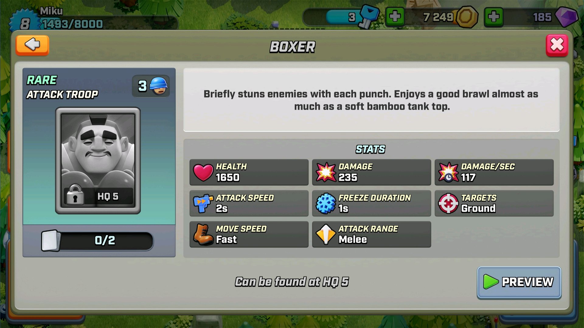 rush wars拳击手怎么样_拳击手介绍一览