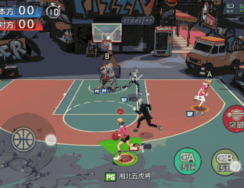 热血街篮挡拆战术怎么使用_挡拆战术使用攻略