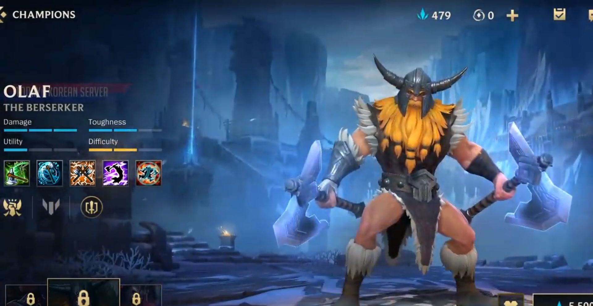 lol狂战士奥拉夫厉害吗_奥拉夫技能讲解