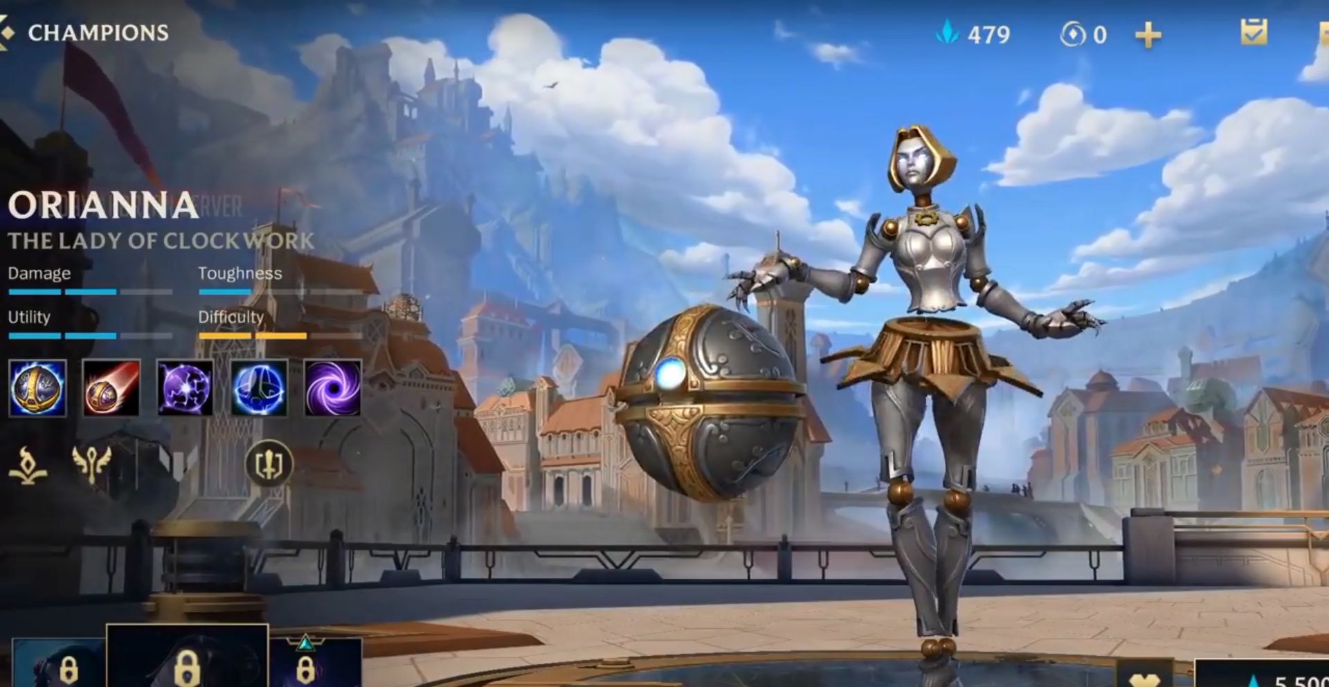 lol发条魔灵奥莉安娜如何_发条魔灵奥莉安娜技能介绍