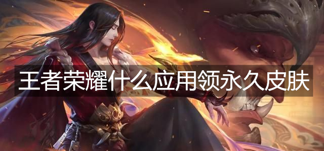 王者荣耀什么应用领永久皮肤
