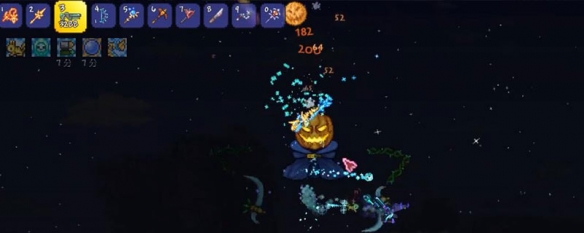 泰拉瑞亚南瓜夜怎么打