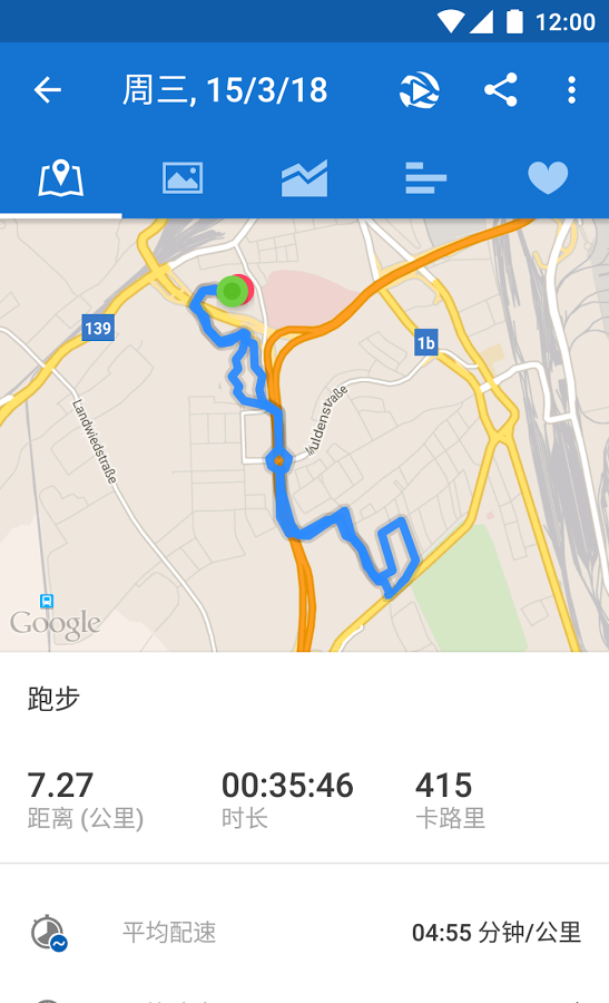 跑步记录器:runtastic PRO