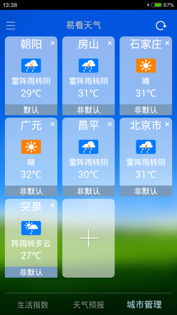 易看天气