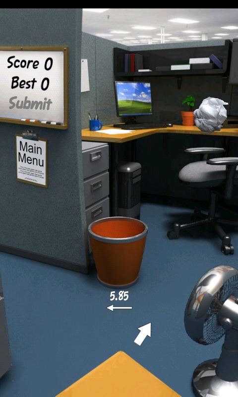 投纸团 papertoss