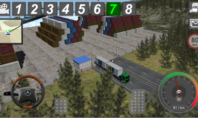 GBD奔驰卡车模拟器无限钞票版(GBD Mercedes Truck Simulator)