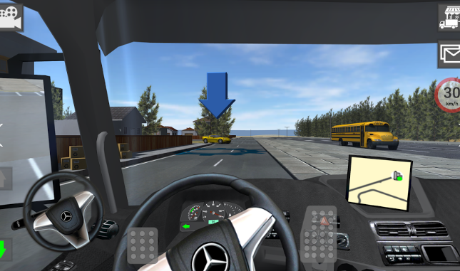 GBD奔驰卡车模拟器无限钞票版(GBD Mercedes Truck Simulator)